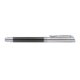 Stylo plume noir en fibre de carbone avec clip.