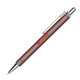 Stylo  bille gris  mcanisme poussoir avec surface douce et clip.
