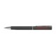 Stylo  bille rotatif noir avec clip.