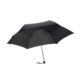 Mini parapluie noir avec protection contre le vent.
