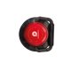 Lampe de camping LED rouge avec poigne.