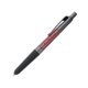 Stylo à bille gris avec fonction tactile et clip.