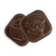 Calendrier de l'Avent en chocolat  remplir avec 24 cases.