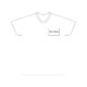 T-shirt unisexe en coton avec manches courtes.