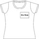 T-shirt en coton pour femmes avec manches courtes.