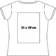 T-shirt en coton pour femmes à manches courtes.