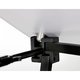 Comptoir pliable en textile et mtal, systme seul.