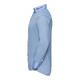 Chemise en coton bleu ciel pour hommes, infroissable et � manches longues.