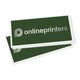 Autocollants carrs en papier de forme personnalise.
