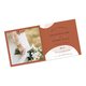 Carte de mariage avec vernis UV partiel.
