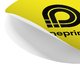 Autocollant rond en papier de forme libre.