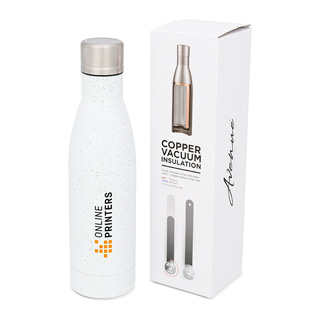 Bouteille isotherme tachete Vasa 500ml avec isolation vide et cuivre