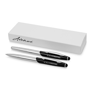 Kit avec Stylo bille stylet et stylo roller Geneva