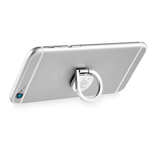 Support de tlphone avec anneau en aluminium Cell