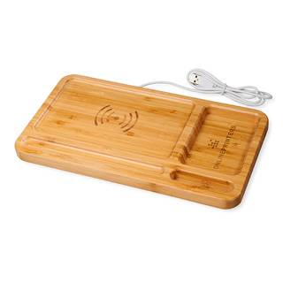 Organiseur de bureau et chargeur  induction Frame