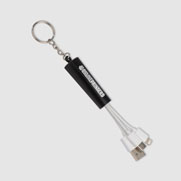 Porte-cls avec cble de recharge LED Paulista