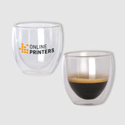 Set de 2 verres pour expresso double paroi Terni