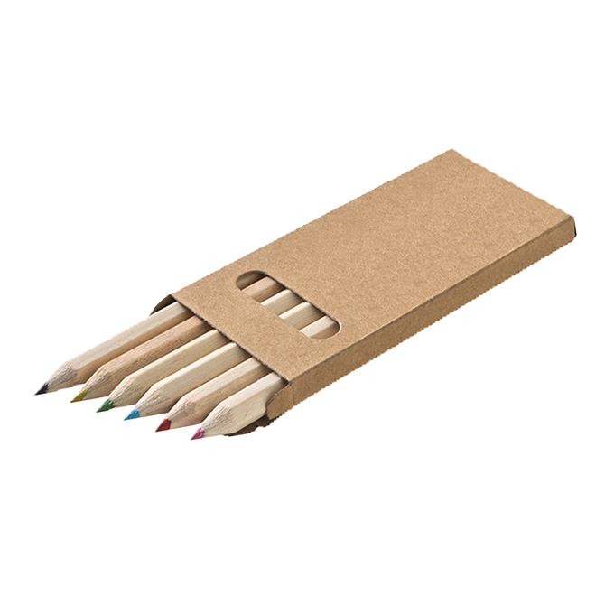 Crayons de couleurs en bois Minnie