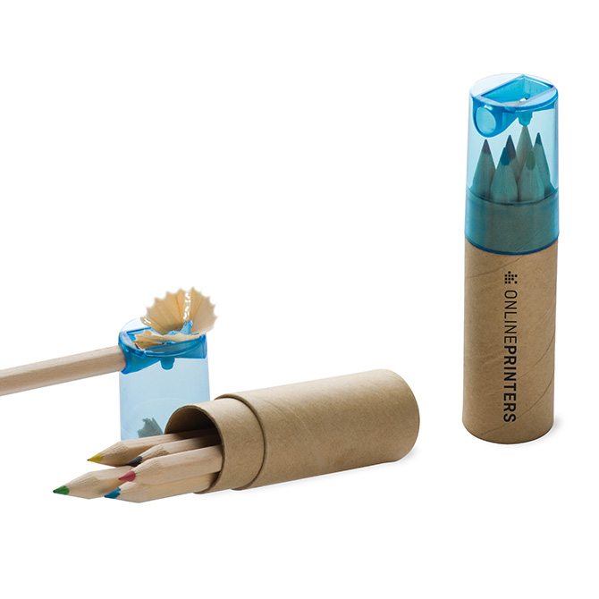 Crayons de couleurs en bois Becky
