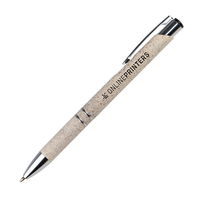 Stylo  bille en paille Pramort