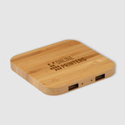 Chargeur  induction en bambou Bracknell