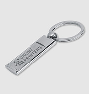 Porte-cls troit en mtal Slim