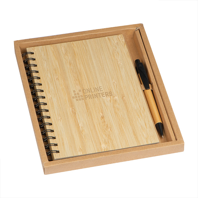 Carnet avec coffret cadeau stylo Pisa
