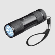 Lampe de poche  LED en aluminium Anzio