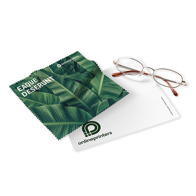 Lingette nettoyante pour lunettes POLYCLEAN, 15 x 15 cm