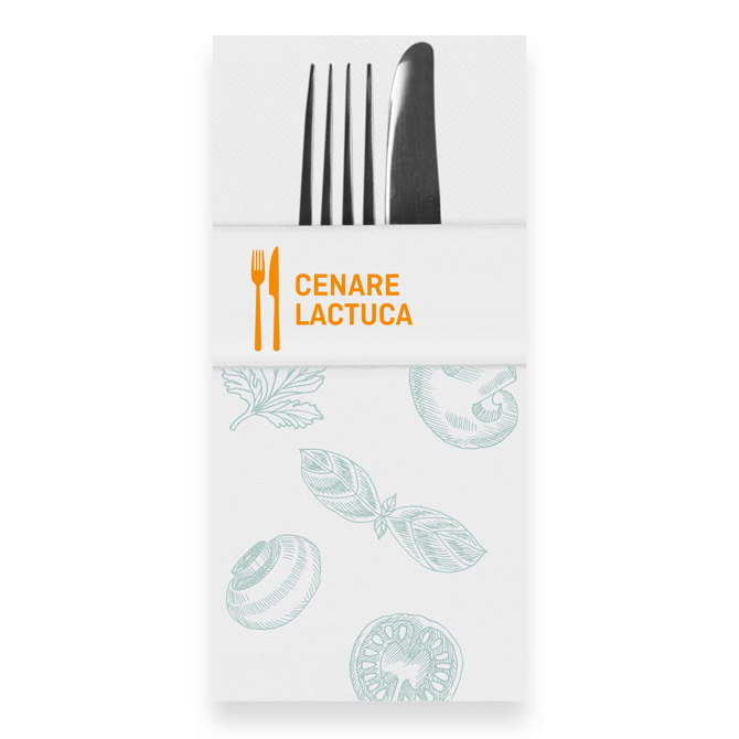 Sachets  couverts (Airlaid), 8,25 x 21 cm