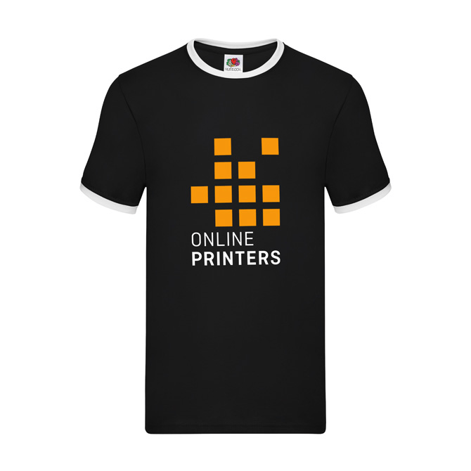 T-shirts Fruit of the Loom Valueweight-Ringer
