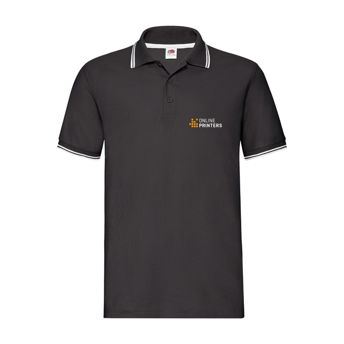 Tipped Polos Fruit of the Loom