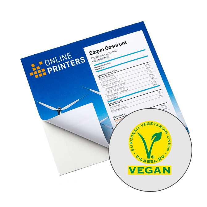 Autocollants vegan