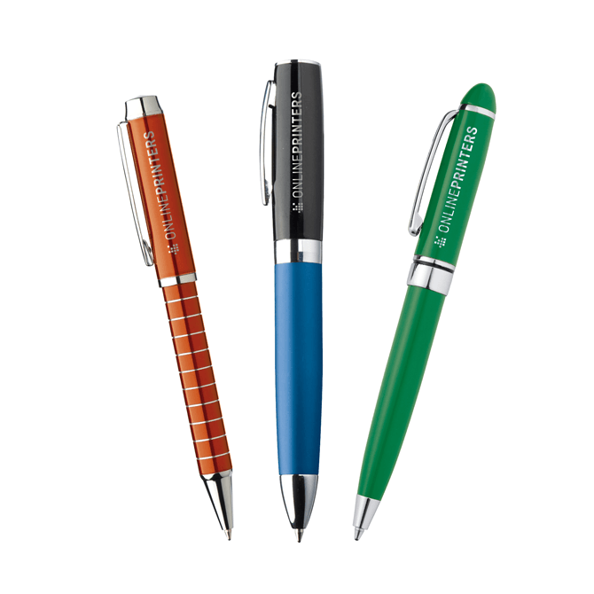 Stylos  bille en mtal