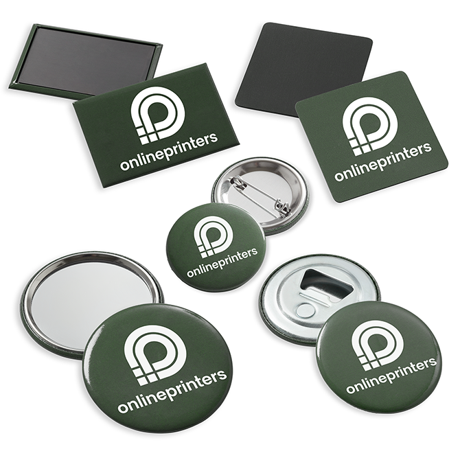 Badges boutons & Aimants