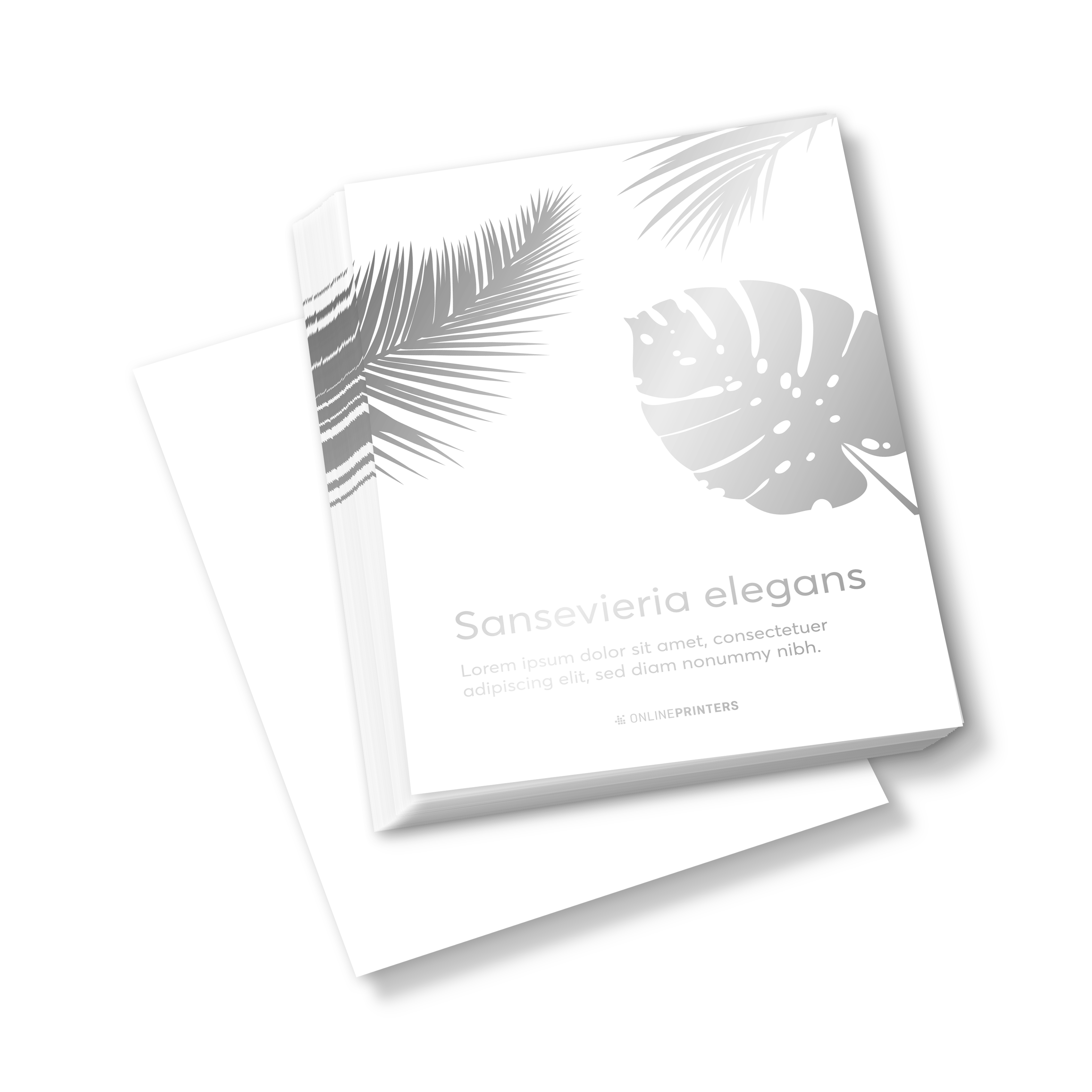 Flyers avec couleurs  effets, impression recto seul