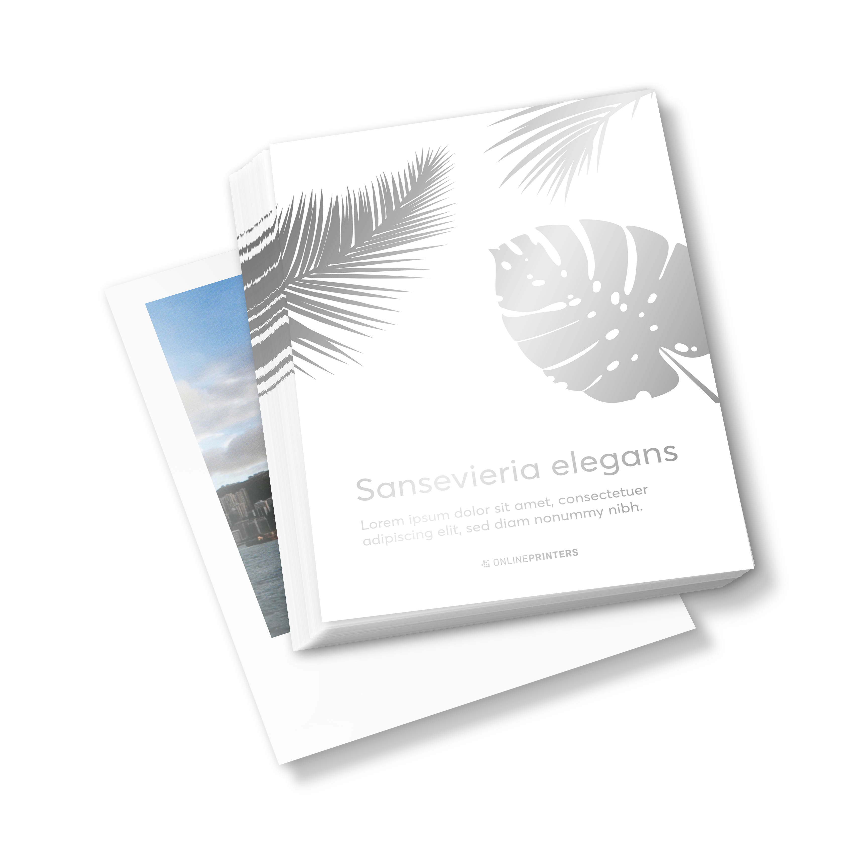 Flyers avec couleurs  effets, impression recto/verso