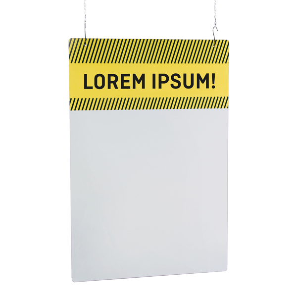 Plaque en plexiglas  accrocher