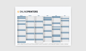 Calendriers muraux grand format