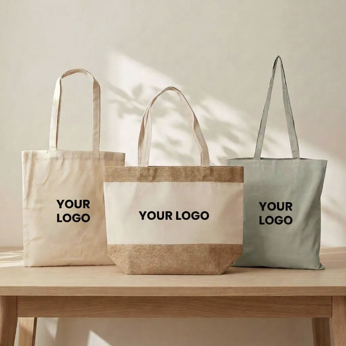 Image Sac en coton Economy avec logo imprim�