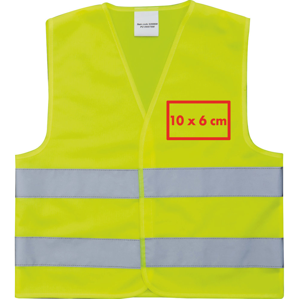 Lot De 8 Gilets De Sécurité Haute Visibilité Pour Enfants (3-12 Ans) - Jaune Fluorescent, Réfléchissant - Taille Unique Réglable