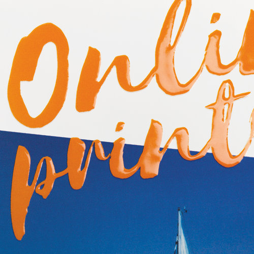 Flyer avec vernis relief partiel
