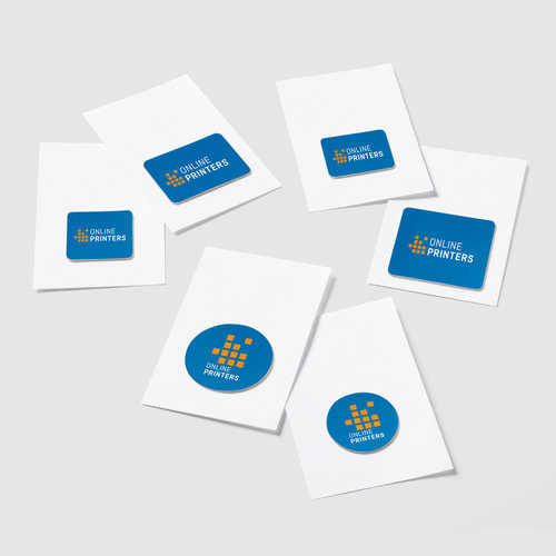 Cartes de nettoyage pour écran portable, rond 2,8 cm 1