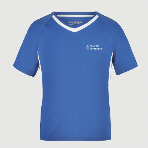 bleu royal / blanc
