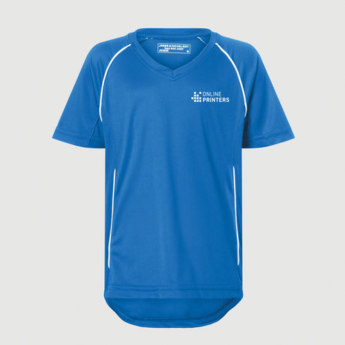 bleu royal / blanc