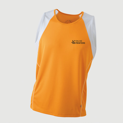 orange/blanc