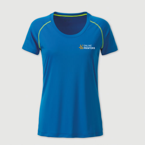 bleu/jaune fluo