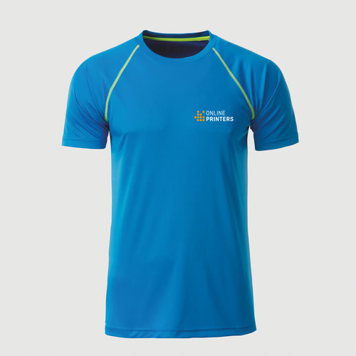 bleu/jaune fluo