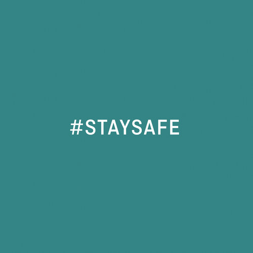 #staysafe