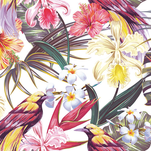 motif fleurs